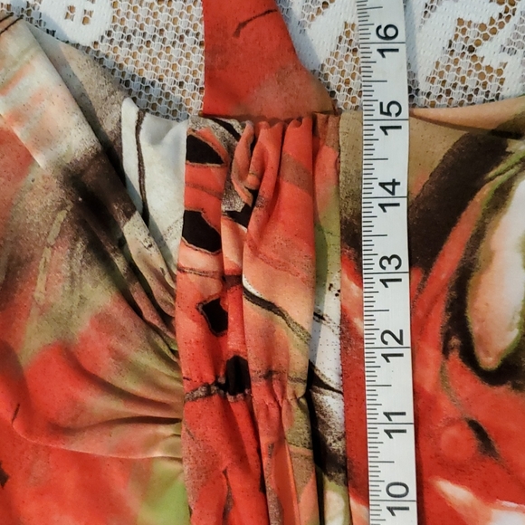 Flattering fit! Clientele Swingy Dress Tie Back Med 36-38 bust - Picture 12 of 13